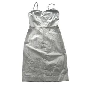 Banana Republic size 0 Gray Sleeveless Dress